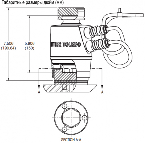 Тензодатчик Mettler Toledo SLC820